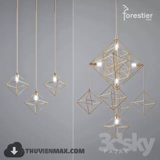 3DSKY MODELS – CEILING LIGHT 3D MODELS – 496