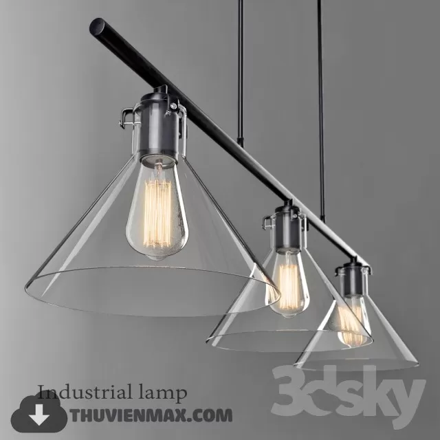 3DSKY MODELS – CEILING LIGHT 3D MODELS – 505