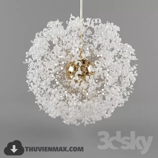 3DSKY MODELS – CEILING LIGHT 3D MODELS – 509