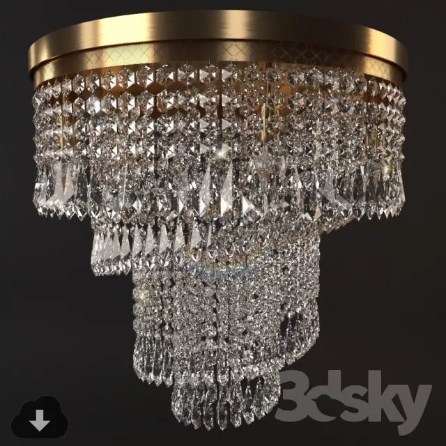 3DSKY MODELS – CEILING LIGHT 3D MODELS – 510