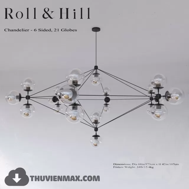 3DSKY MODELS – CEILING LIGHT 3D MODELS – 517