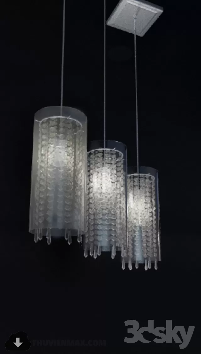 3DSKY MODELS – CEILING LIGHT 3D MODELS – 547