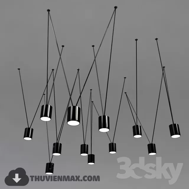 3DSKY MODELS – CEILING LIGHT 3D MODELS – 561