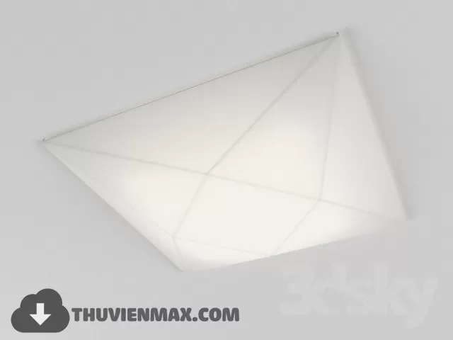 3DSKY MODELS – CEILING LIGHT 3D MODELS – 562
