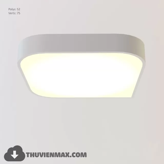 3DSKY MODELS – CEILING LIGHT 3D MODELS – 567