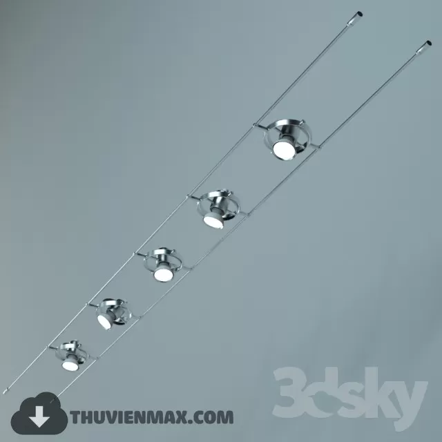 3DSKY MODELS – CEILING LIGHT 3D MODELS – 574