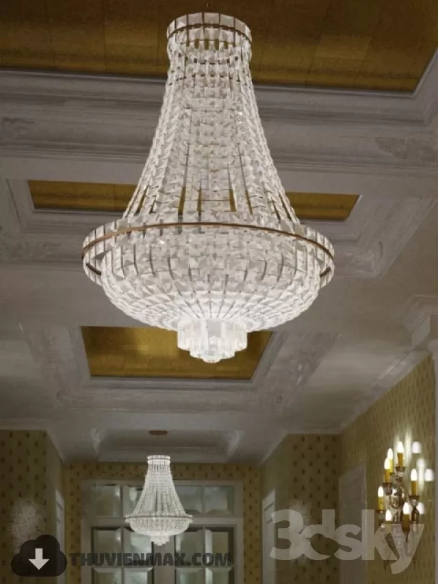 3DSKY MODELS – CEILING LIGHT 3D MODELS – 599