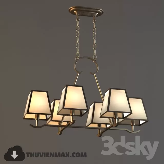 3DSKY MODELS – CEILING LIGHT 3D MODELS – 622