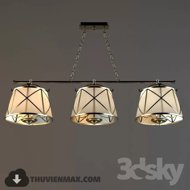 3DSKY MODELS – CEILING LIGHT 3D MODELS – 624