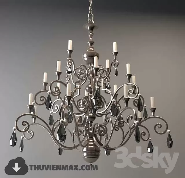 3DSKY MODELS – CEILING LIGHT 3D MODELS – 625