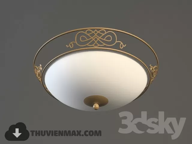 3DSKY MODELS – CEILING LIGHT 3D MODELS – 642