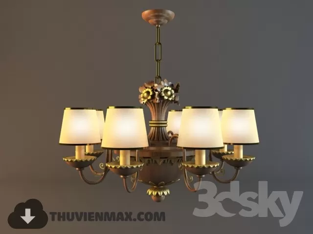 3DSKY MODELS – CEILING LIGHT 3D MODELS – 643