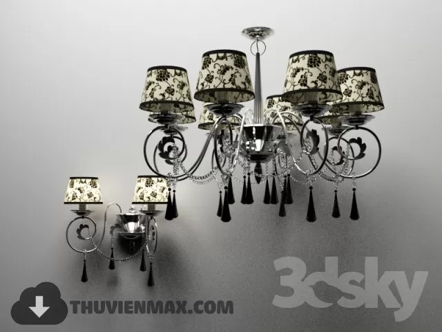 3DSKY MODELS – CEILING LIGHT 3D MODELS – 646