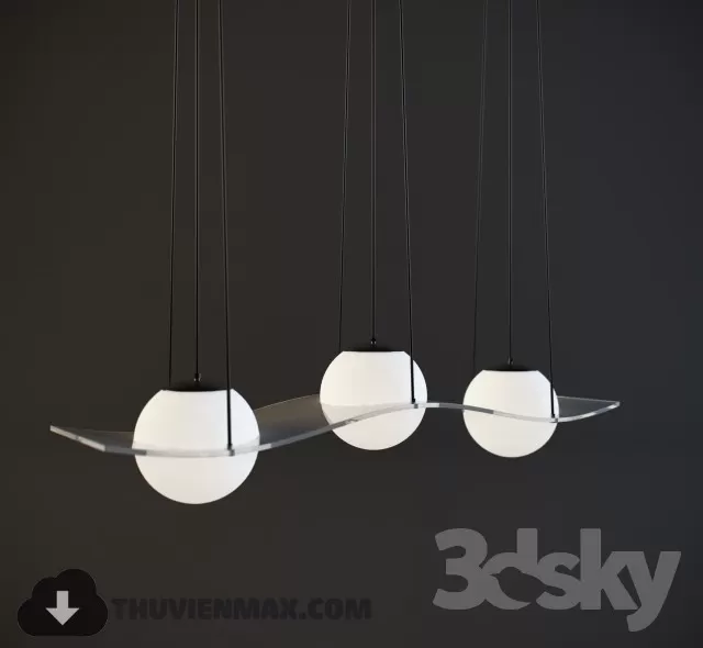 3DSKY MODELS – CEILING LIGHT 3D MODELS – 649