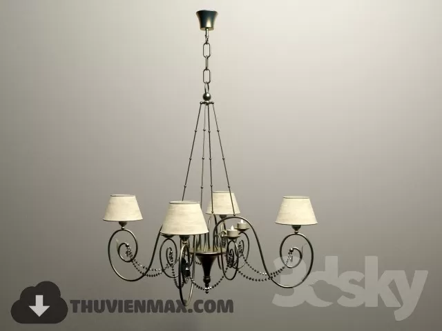 3DSKY MODELS – CEILING LIGHT 3D MODELS – 651
