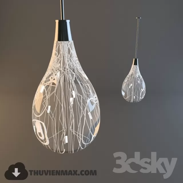 3DSKY MODELS – CEILING LIGHT 3D MODELS – 653