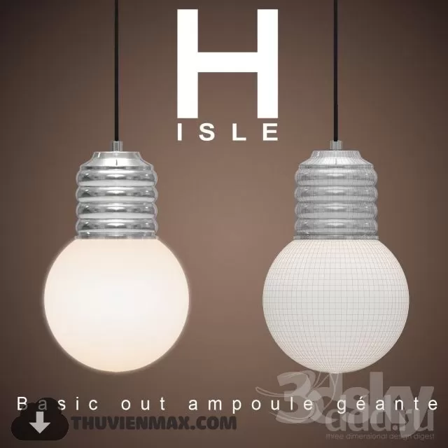 3DSKY MODELS – CEILING LIGHT 3D MODELS – 663