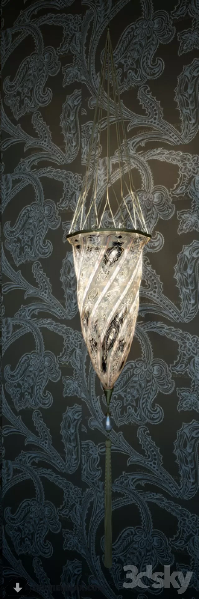 3DSKY MODELS – CEILING LIGHT 3D MODELS – 666