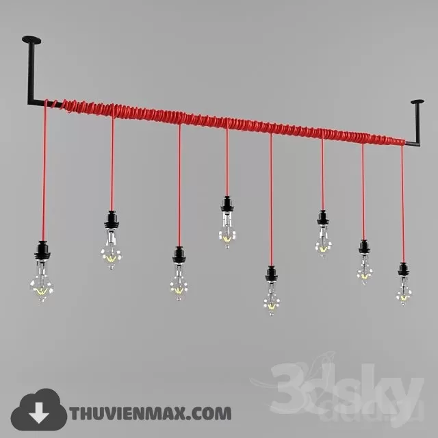 3DSKY MODELS – CEILING LIGHT 3D MODELS – 682