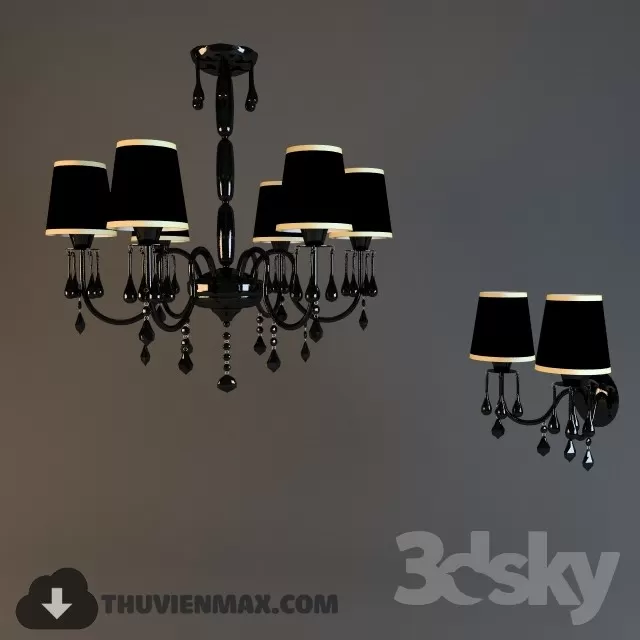 3DSKY MODELS – CEILING LIGHT 3D MODELS – 688