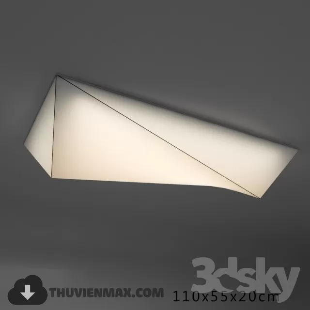 3DSKY MODELS – CEILING LIGHT 3D MODELS – 704