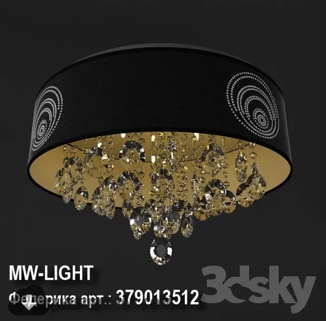 3DSKY MODELS – CEILING LIGHT 3D MODELS – 709