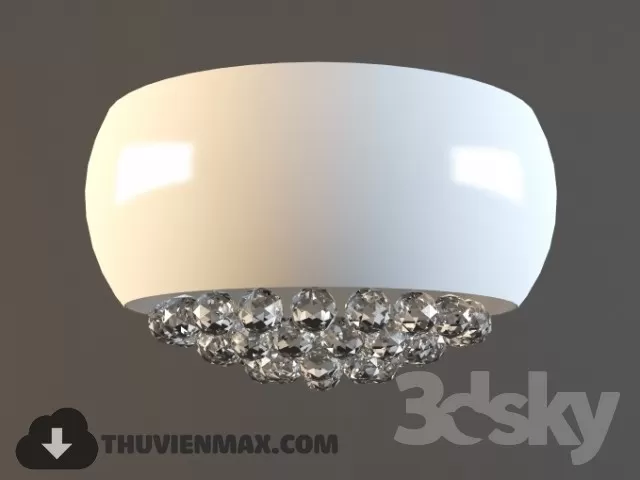 3DSKY MODELS – CEILING LIGHT 3D MODELS – 714