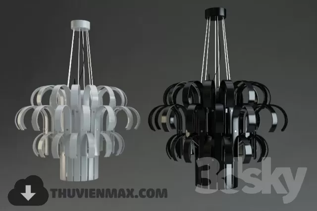 3DSKY MODELS – CEILING LIGHT 3D MODELS – 720