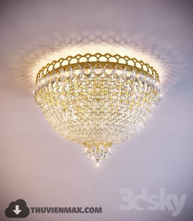 3DSKY MODELS – CEILING LIGHT 3D MODELS – 729
