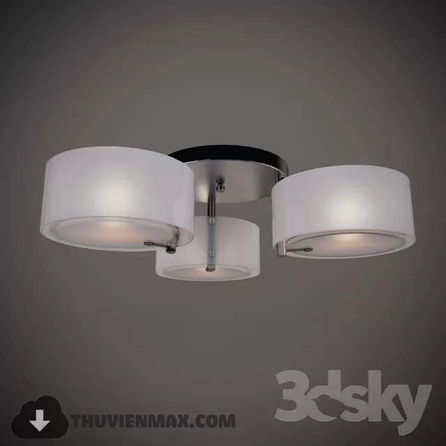 3DSKY MODELS – CEILING LIGHT 3D MODELS – 730