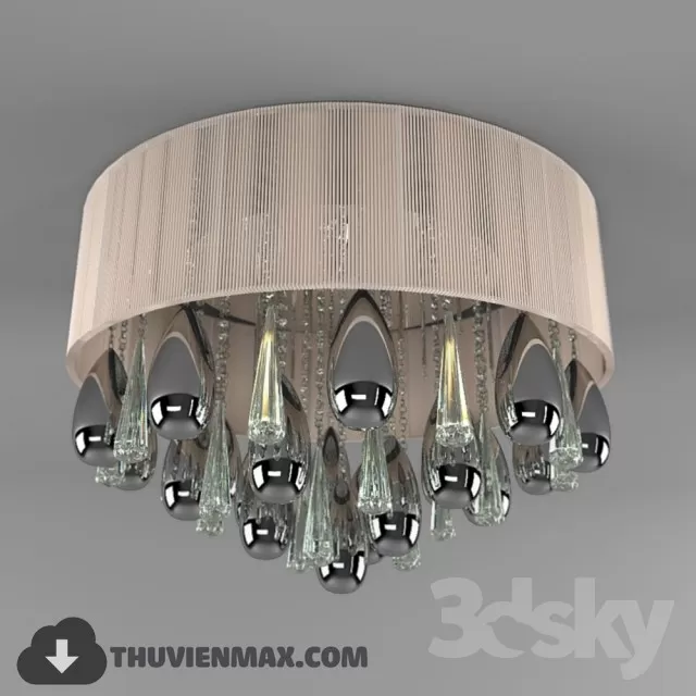 3DSKY MODELS – CEILING LIGHT 3D MODELS – 736