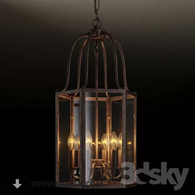 3DSKY MODELS – CEILING LIGHT 3D MODELS – 752