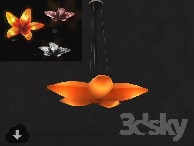 3DSKY MODELS – CEILING LIGHT 3D MODELS – 754