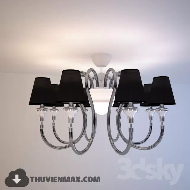 3DSKY MODELS – CEILING LIGHT 3D MODELS – 759