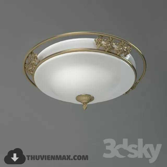 3DSKY MODELS – CEILING LIGHT 3D MODELS – 780