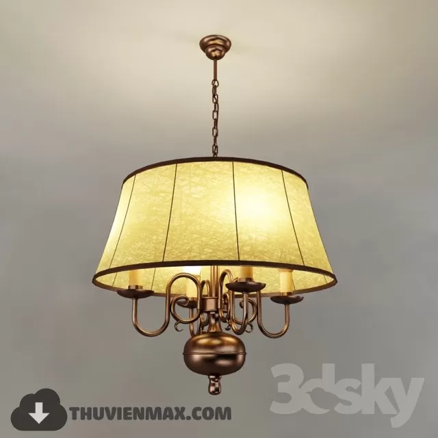 3DSKY MODELS – CEILING LIGHT 3D MODELS – 785