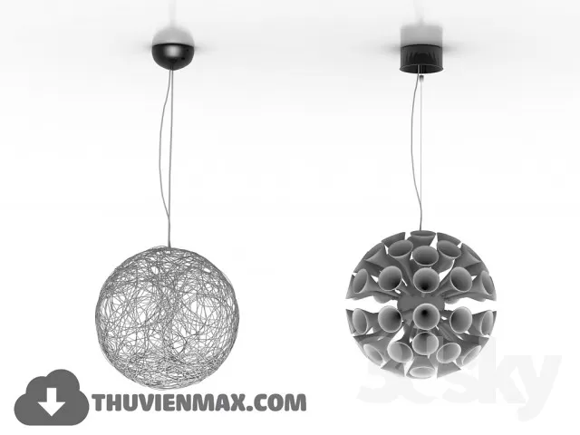 3DSKY MODELS – CEILING LIGHT 3D MODELS – 189