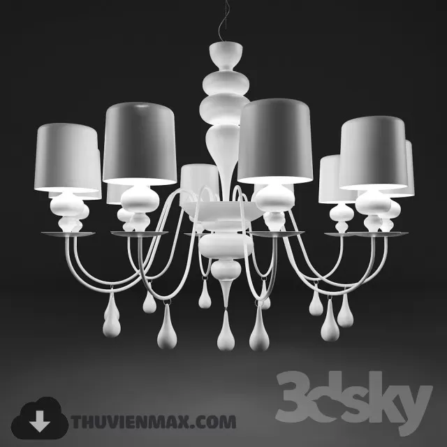 3DSKY MODELS – CEILING LIGHT 3D MODELS – 190