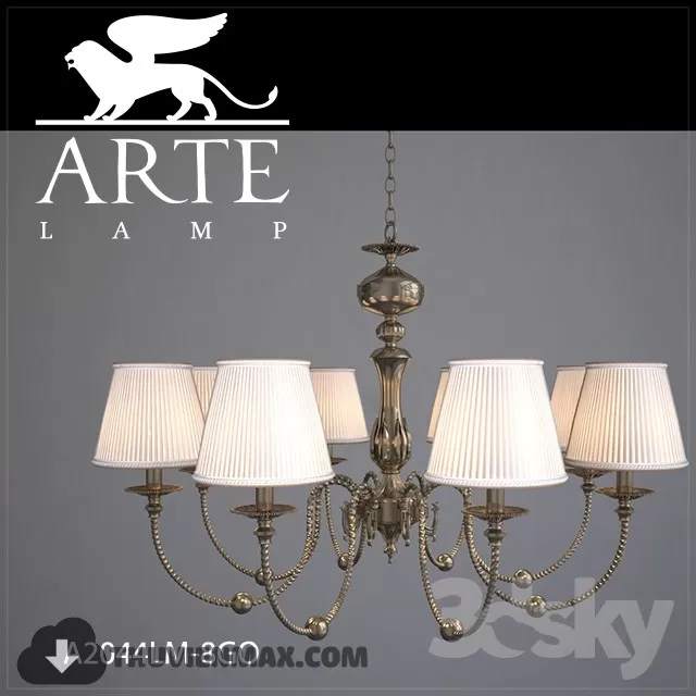 3DSKY MODELS – CEILING LIGHT 3D MODELS – 193