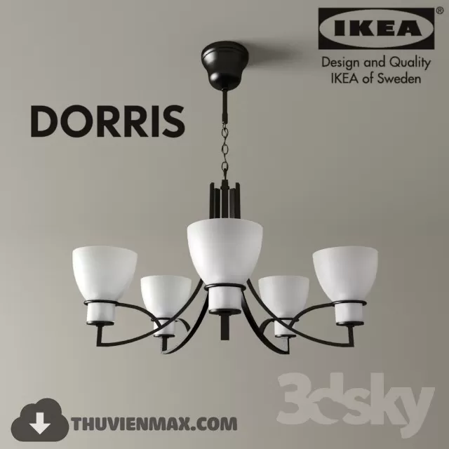 3DSKY MODELS – CEILING LIGHT 3D MODELS – 196