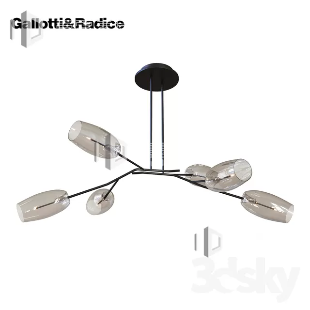 3DSKY MODELS – CEILING LIGHT – No.005
