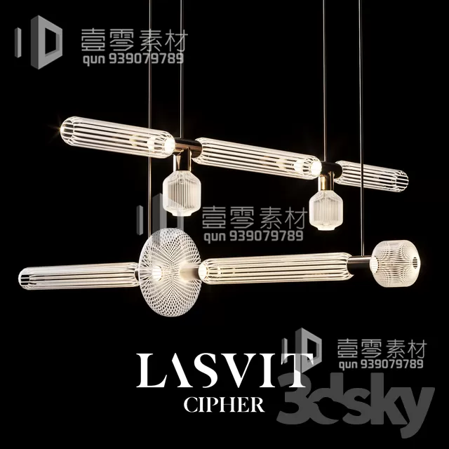3DSKY MODELS – CEILING LIGHT – No.010