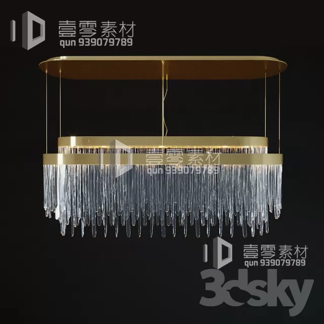 3DSKY MODELS – CEILING LIGHT – No.013