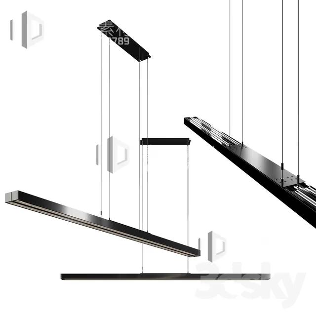 3DSKY MODELS – CEILING LIGHT – No.017