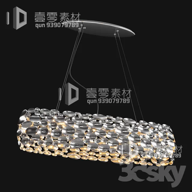 3DSKY MODELS – CEILING LIGHT – No.061