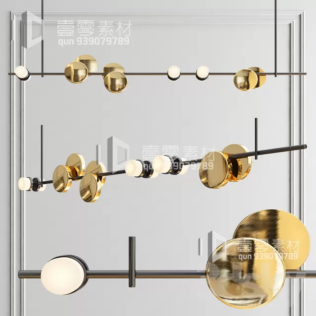 3DSKY MODELS – CEILING LIGHT – No.068