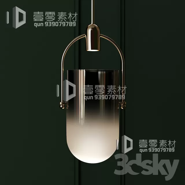 3DSKY MODELS – CEILING LIGHT – No.069