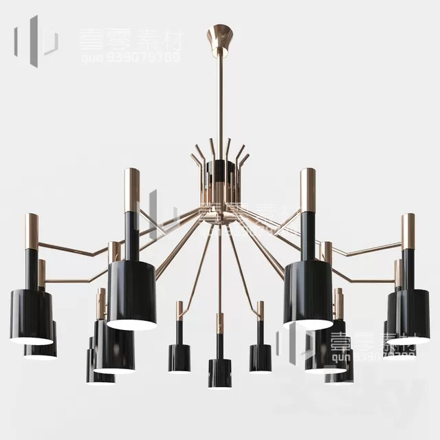 3DSKY MODELS – CEILING LIGHT – No.075