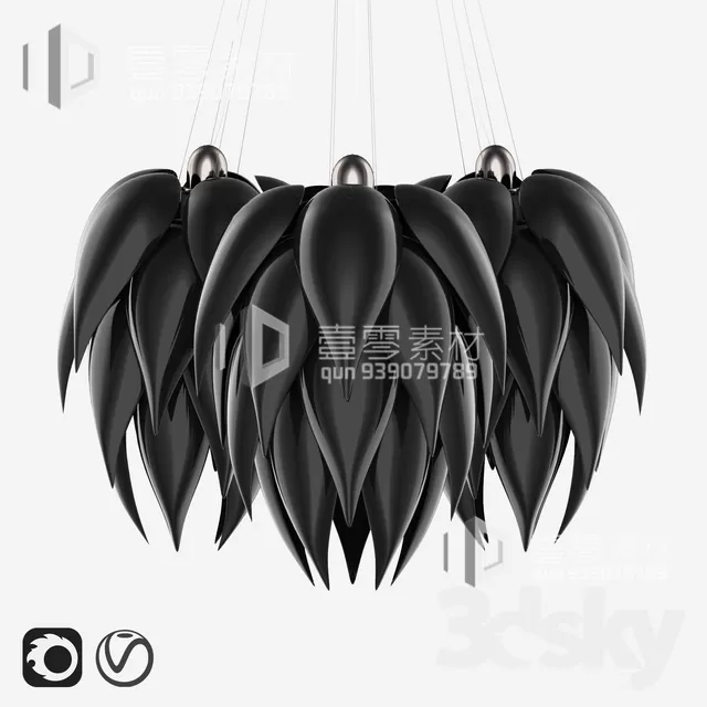 3DSKY MODELS – CEILING LIGHT – No.077