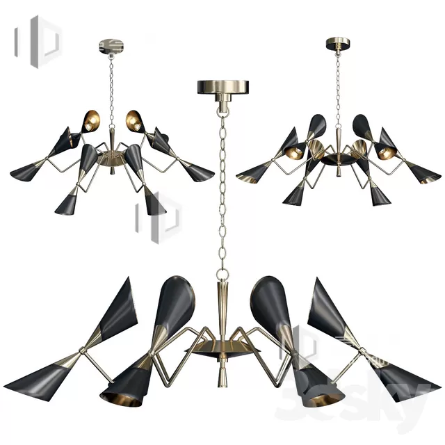 3DSKY MODELS – CEILING LIGHT – No.078